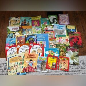 📚 French Children’s Book Bundle – 30 Books – Early Readers, Picture Books